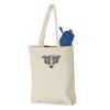 11L Canvas Tote with Contrast-Color Handles Thumbnail