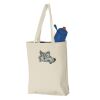 11L Canvas Tote with Contrast-Color Handles Thumbnail