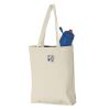 11L Canvas Tote with Contrast-Color Handles Thumbnail