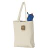 11L Canvas Tote with Contrast-Color Handles Thumbnail